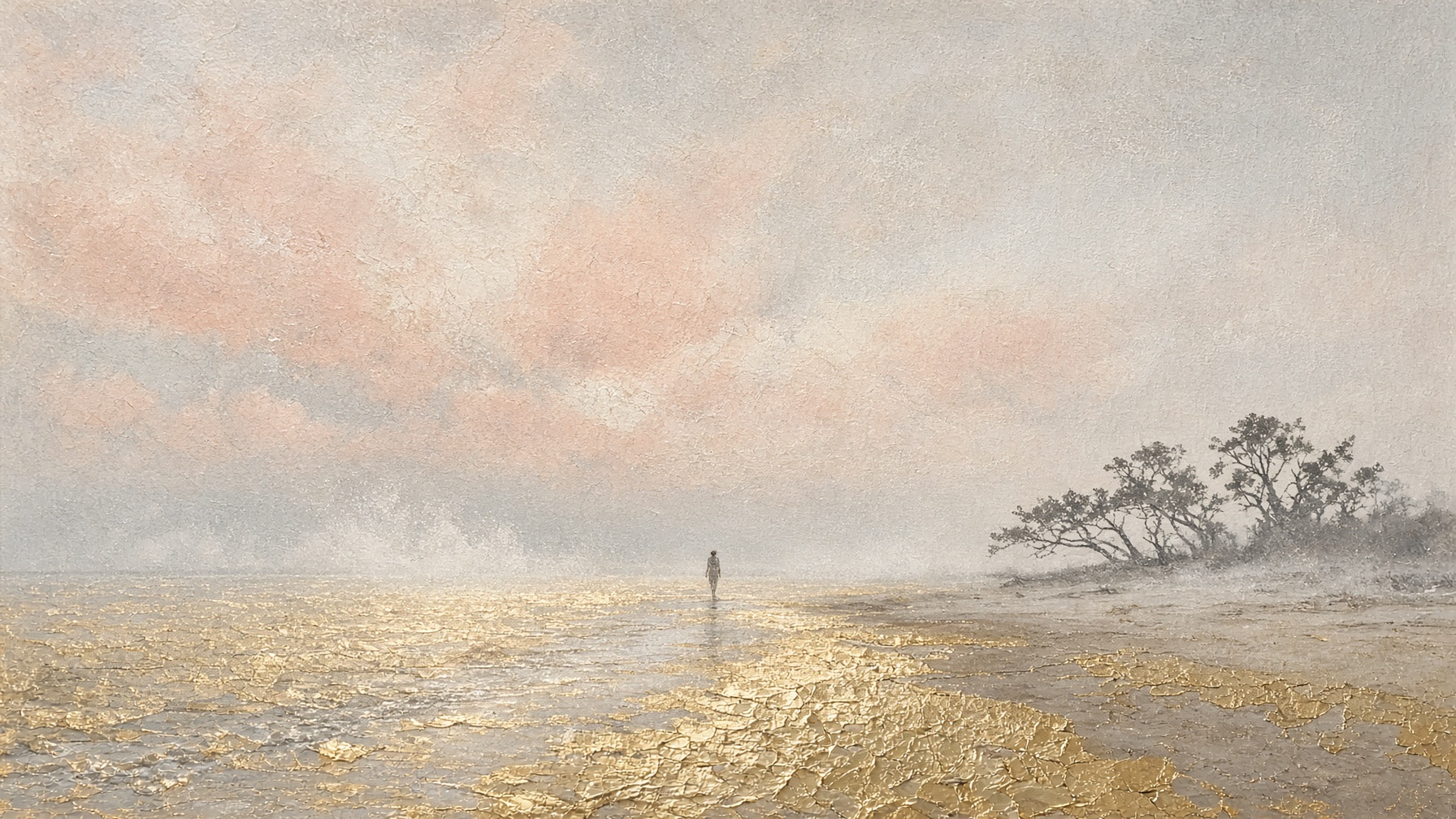 Morning Beach Stroll
